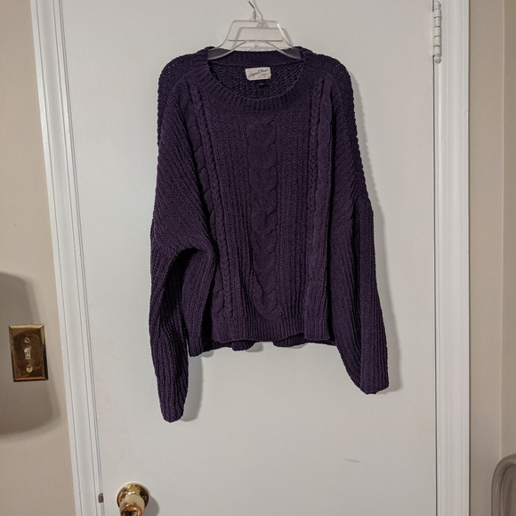Universal Thread purple sweater top - Picture 1 of 4